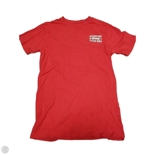Top Short Sleeve Basic By Clothes Mentor In Red, Size: S