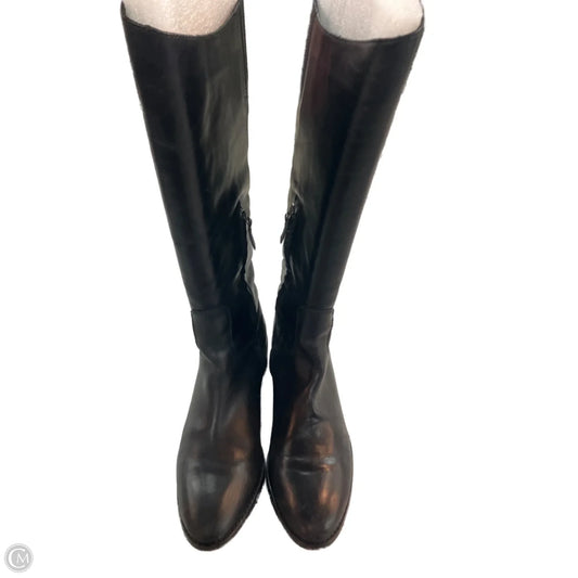 Boots Knee Heels By Arturo Chiang In Black, Size: 8.5