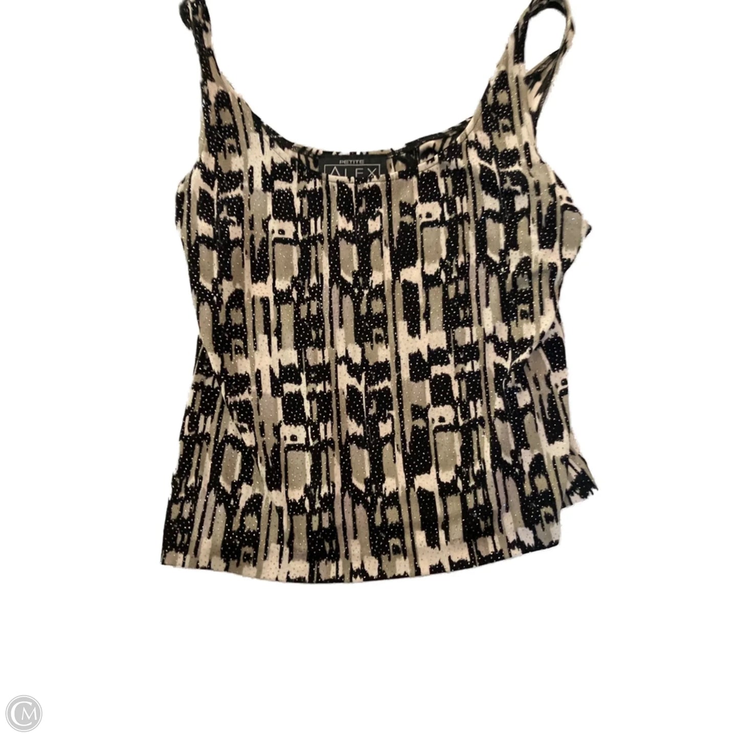 Tank Top By Alex Evenings In Multi-colored, Size: M