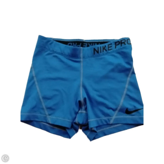 Athletic Shorts By Nike In Blue, Size: S