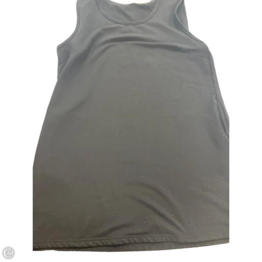Blouse Sleeveless By Serra In Black, Size: Xl
