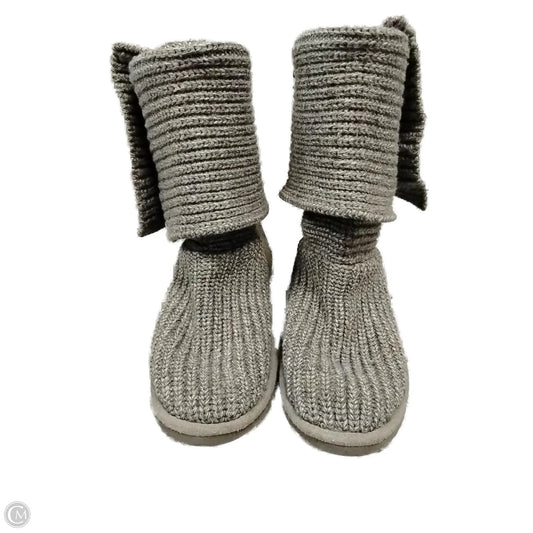Boots Designer By Ugg In Grey, Size: 7