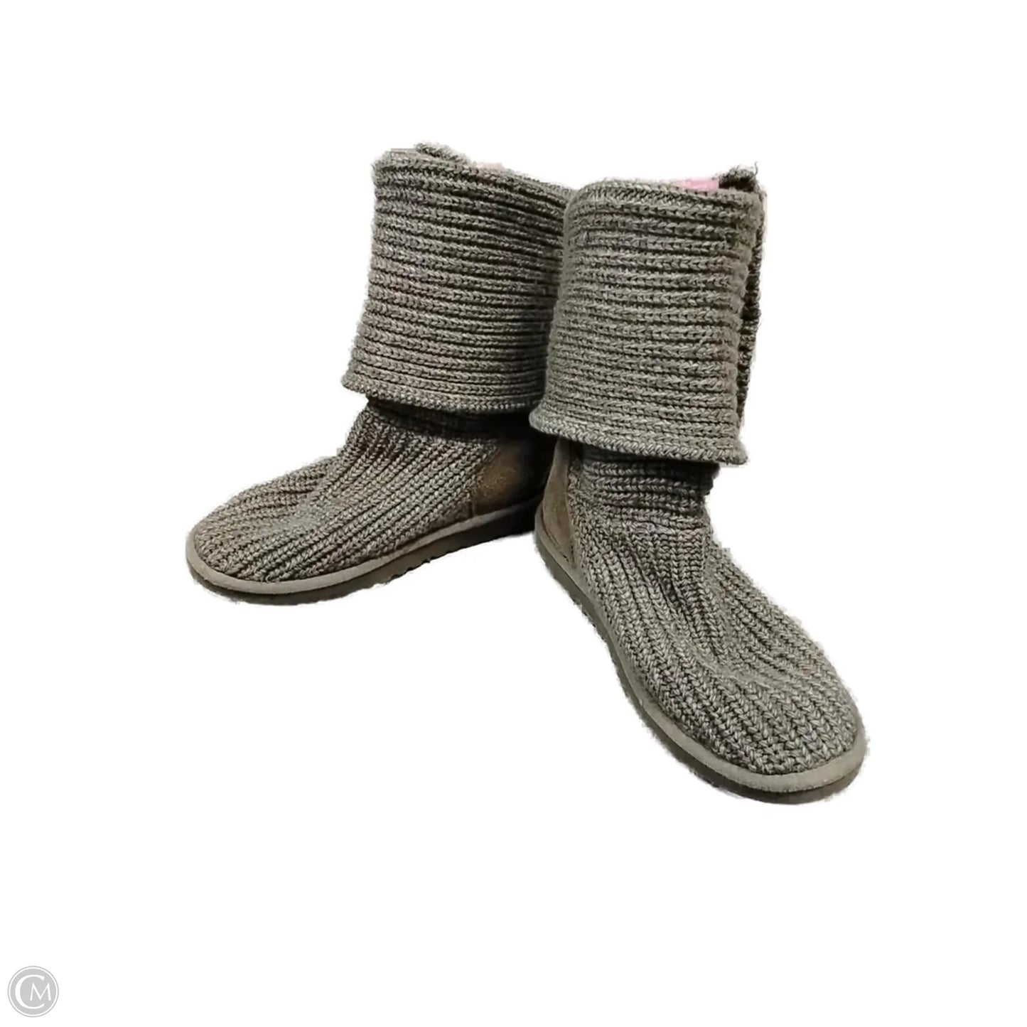 Boots Designer By Ugg In Grey, Size: 7