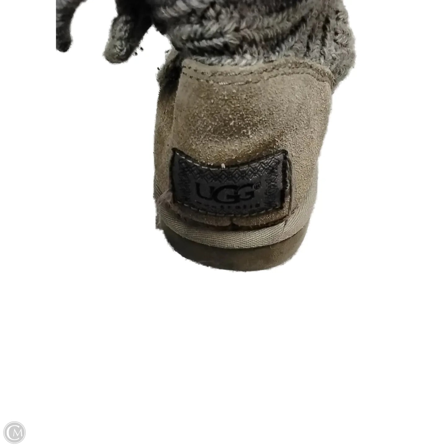 Boots Designer By Ugg In Grey, Size: 7