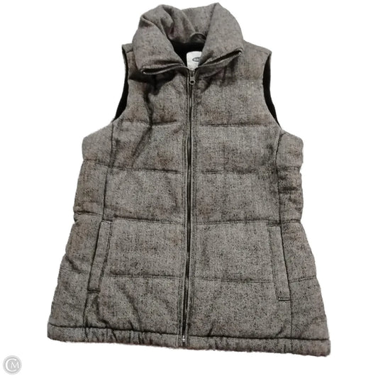 Vest Puffer & Quilted By Old Navy In Grey, Size: Xs