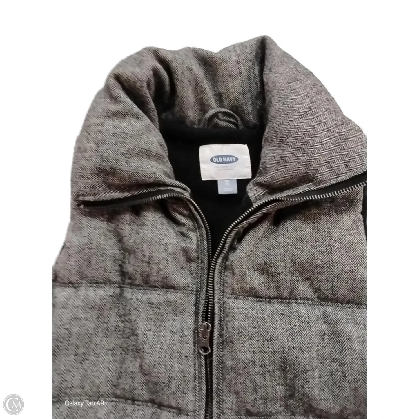 Vest Puffer & Quilted By Old Navy In Grey, Size: Xs