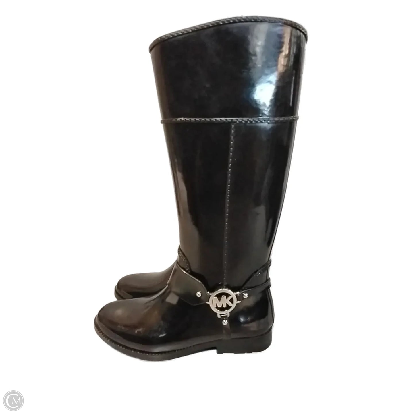 Boots Designer By Michael Kors In Black, Size: 7