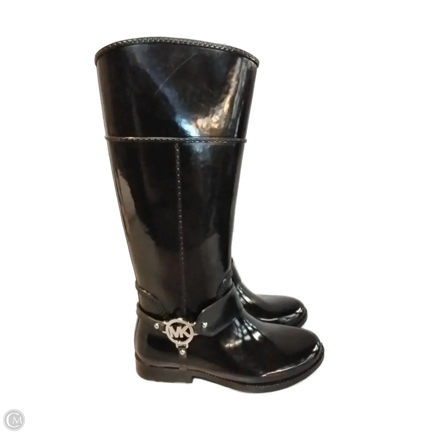 Boots Designer By Michael Kors In Black, Size: 7