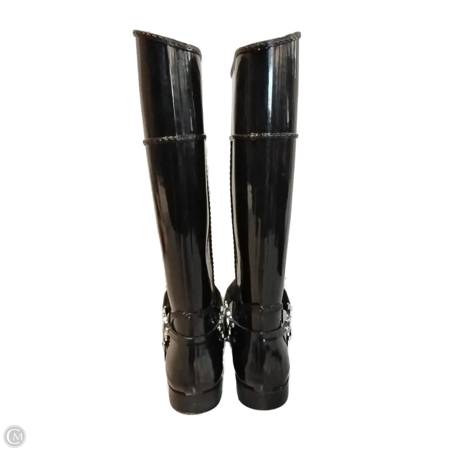 Boots Designer By Michael Kors In Black, Size: 7