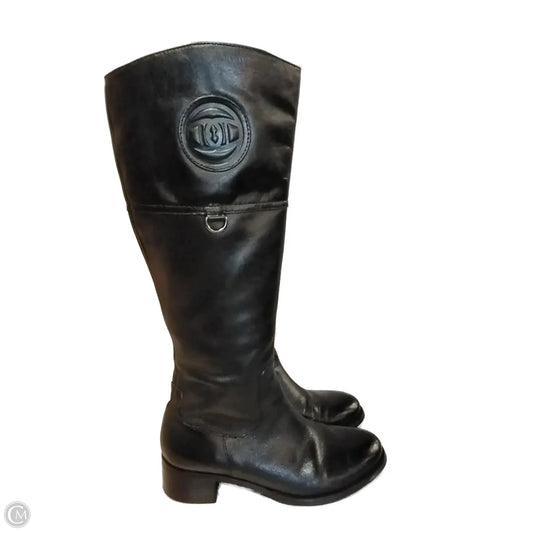 Boots Knee Flats By Etienne Aigner In Black, Size: 6.5