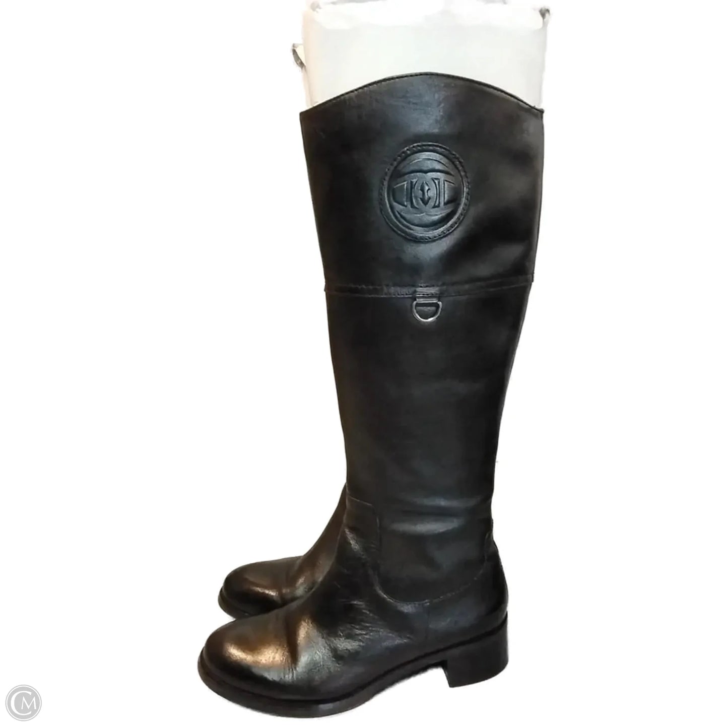 Boots Knee Flats By Etienne Aigner In Black, Size: 6.5