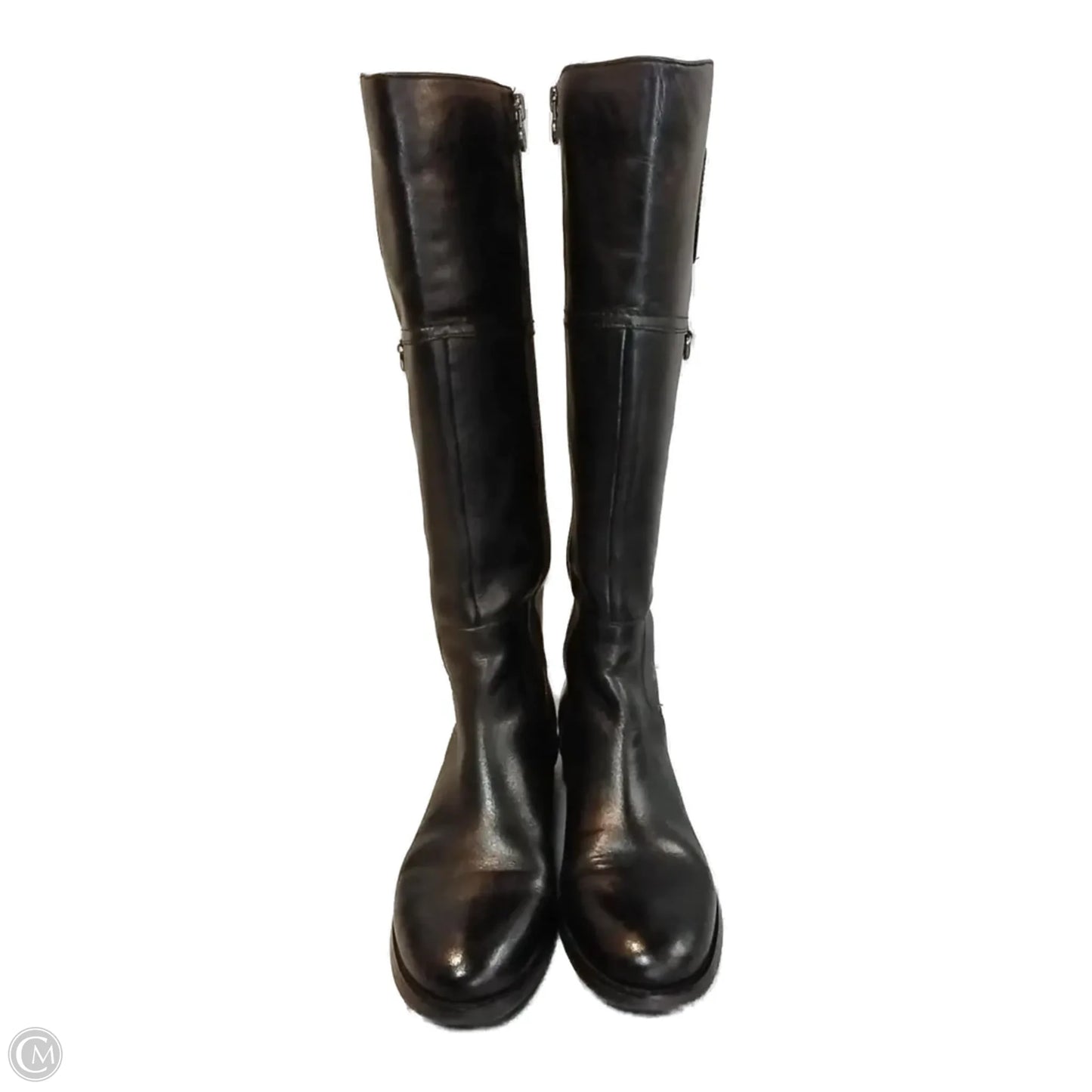 Boots Knee Flats By Etienne Aigner In Black, Size: 6.5