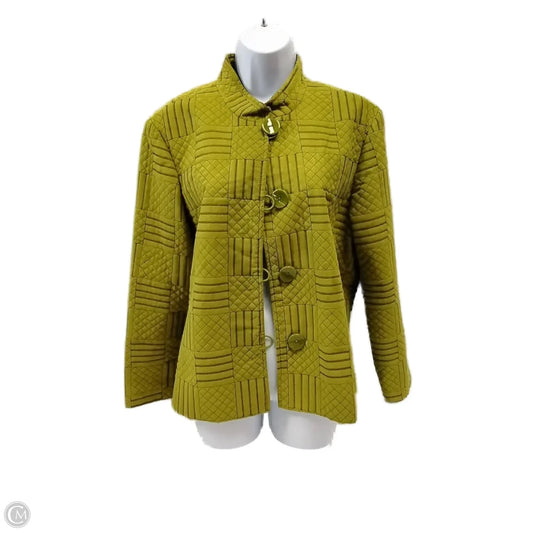 Jacket Puffer & Quilted By Multiples In Green, Size: Xlp