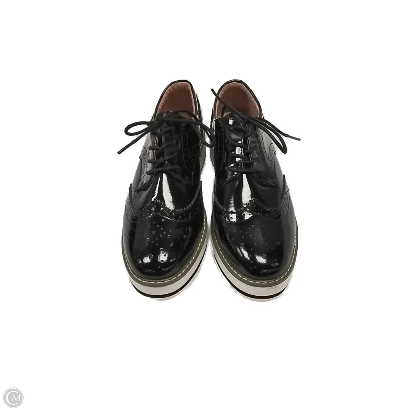 Shoes Heels Platform By Clothes Mentor In Black, Size: 10