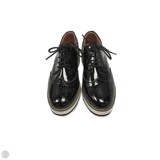 Shoes Heels Platform By Clothes Mentor In Black, Size: 10