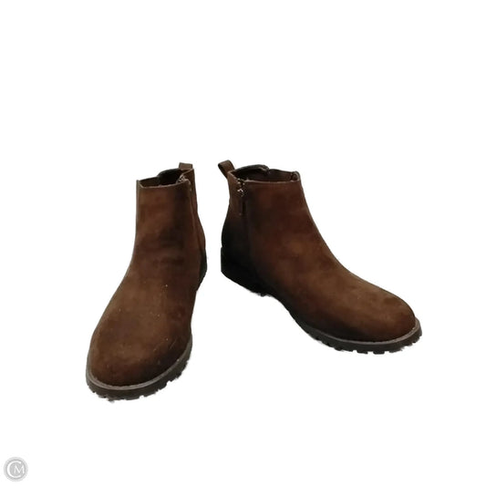 Boots Ankle Flats By Sonoma In Brown, Size: 7.5