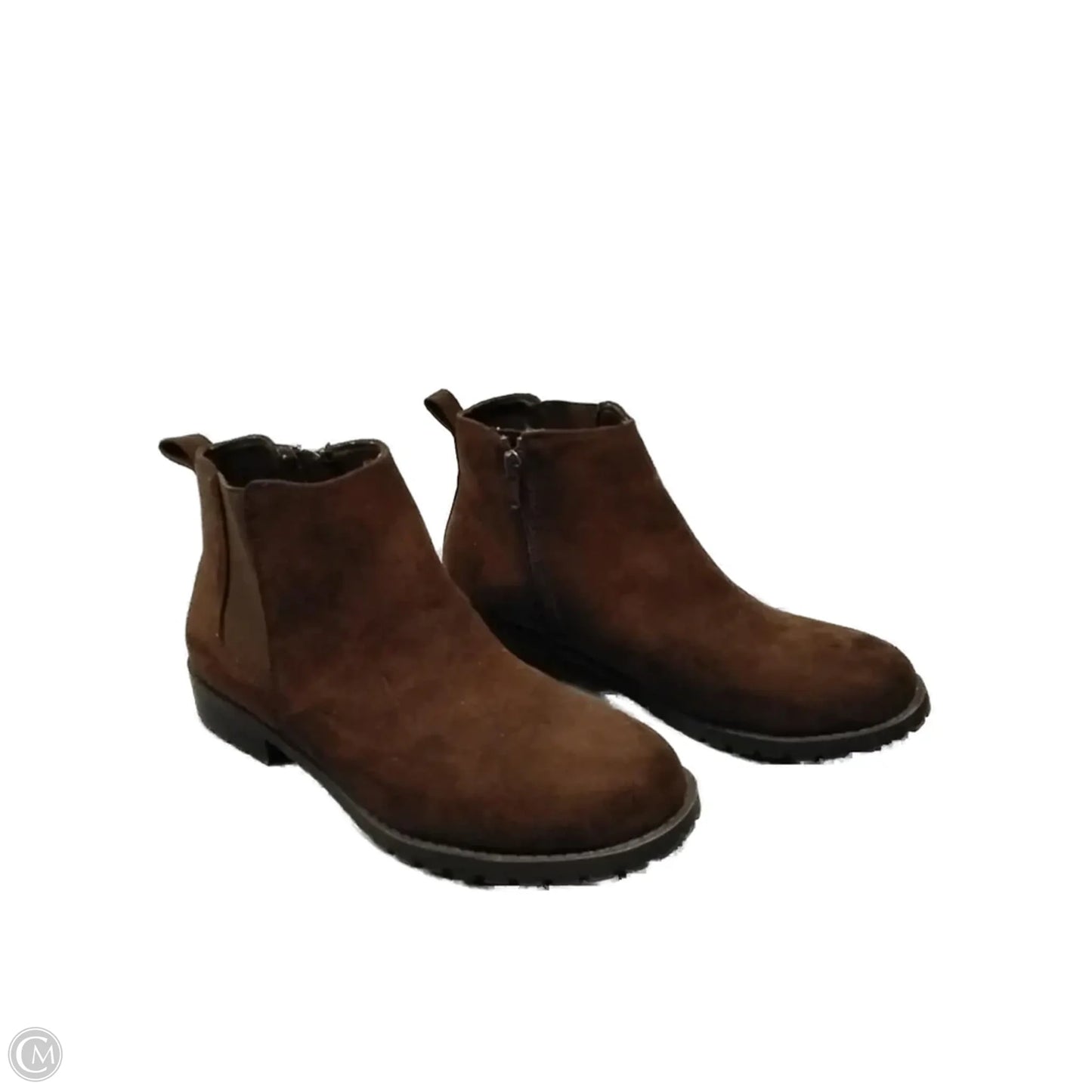 Boots Ankle Flats By Sonoma In Brown, Size: 7.5