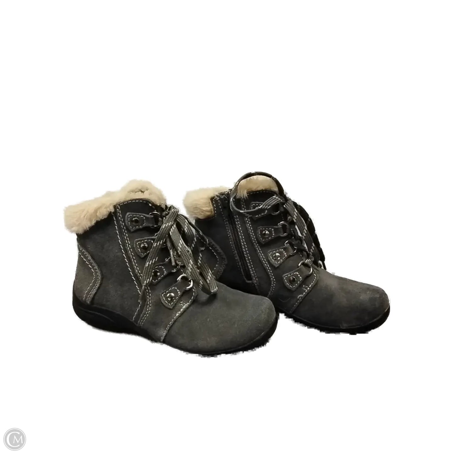 Boots Hiking By Earth Origins In Grey, Size: 6