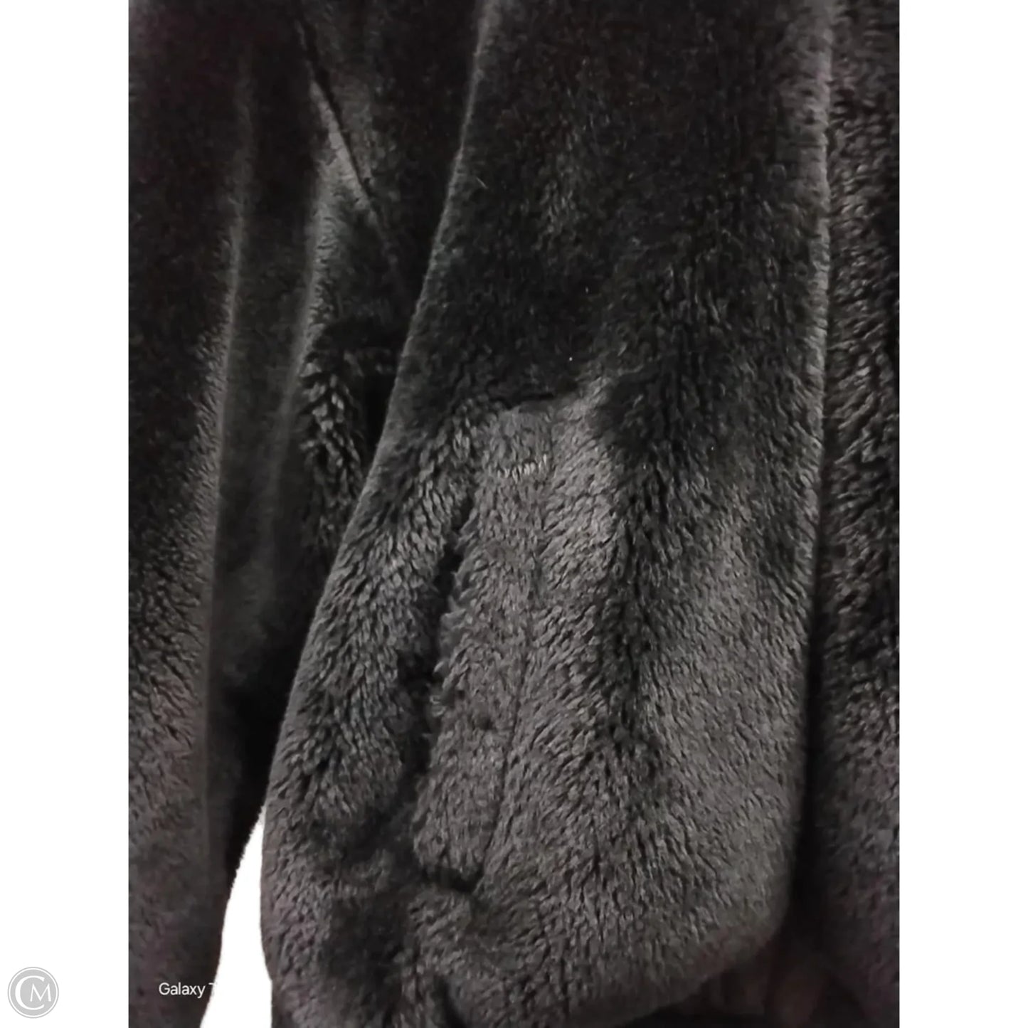 Jacket Faux Fur & Sherpa By Preston And New York In Black, Size: S