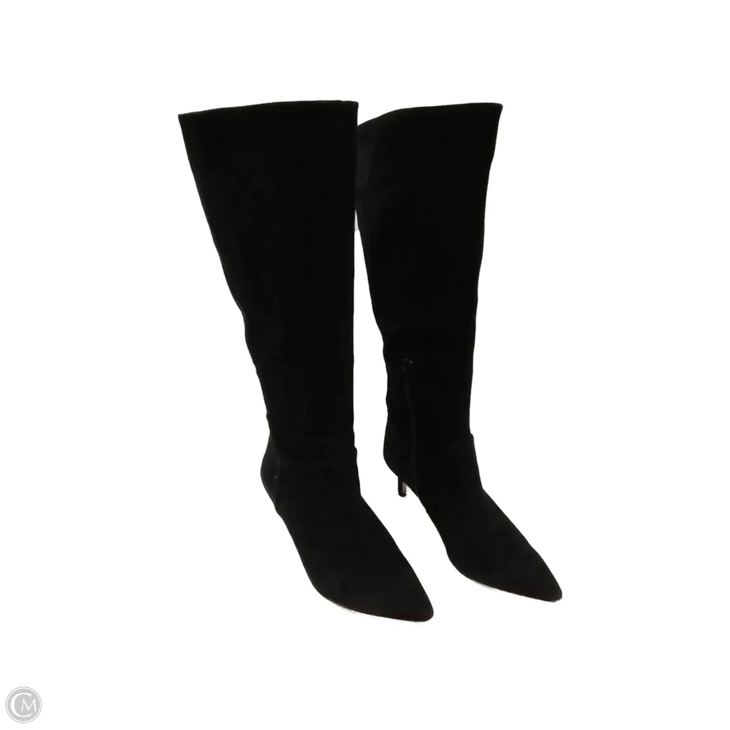 Boots Mid-calf Heels By Antonio Melani In Black, Size: 9