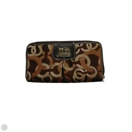 Wallet By Coach, Size: Medium