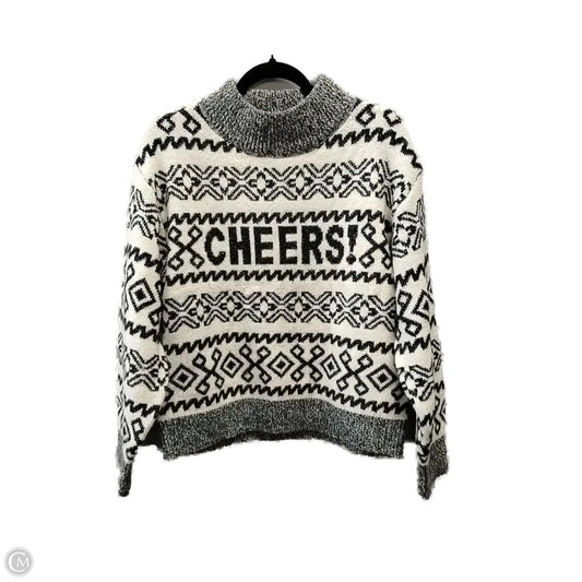 Sweater By A New Day In Black & White, Size: M