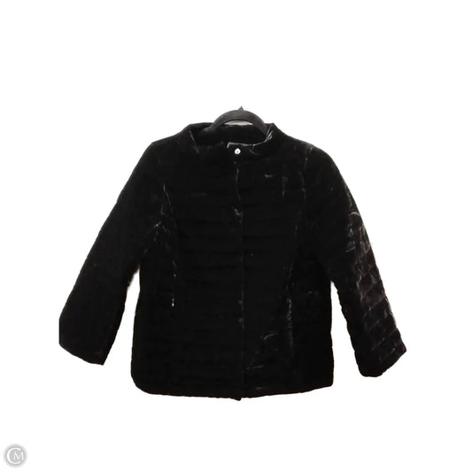 Jacket Puffer & Quilted By Talbots In Black, Size: 2p