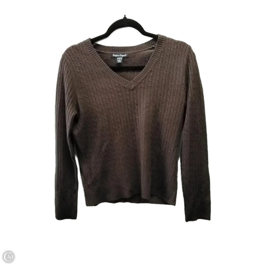 Sweater By Designer Originals In Brown, Size: S