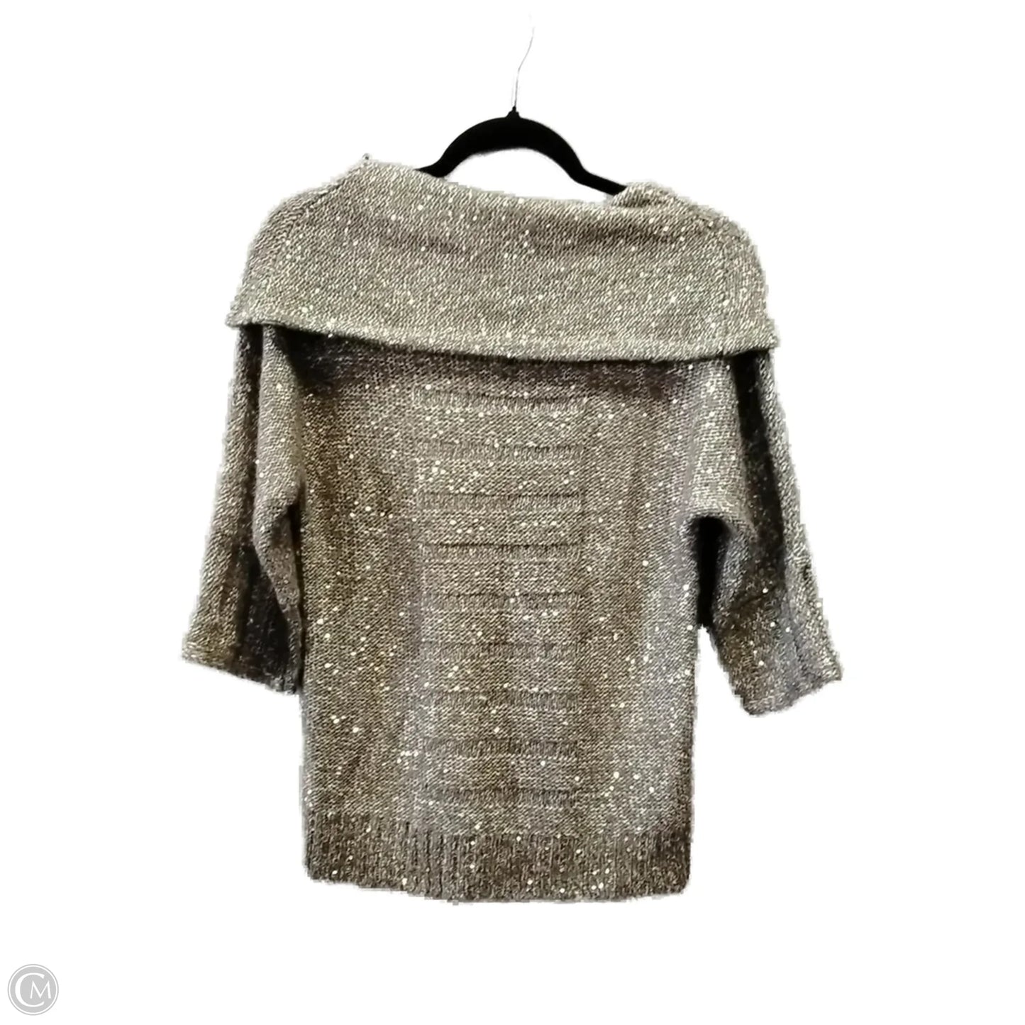 Sweater By Chicos In Gold, Size: 0