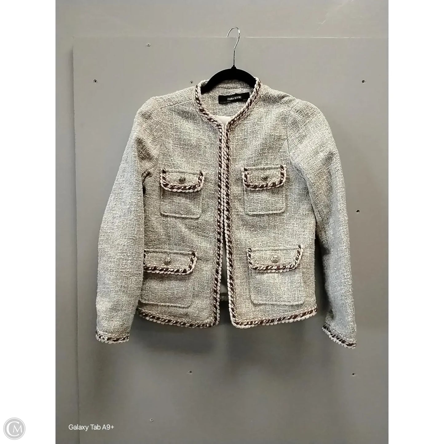Blazer By Zara Basic In Tan, Size: Xs