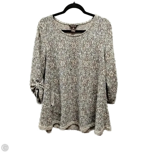 Sweater By Multiples In Multi-colored, Size: M