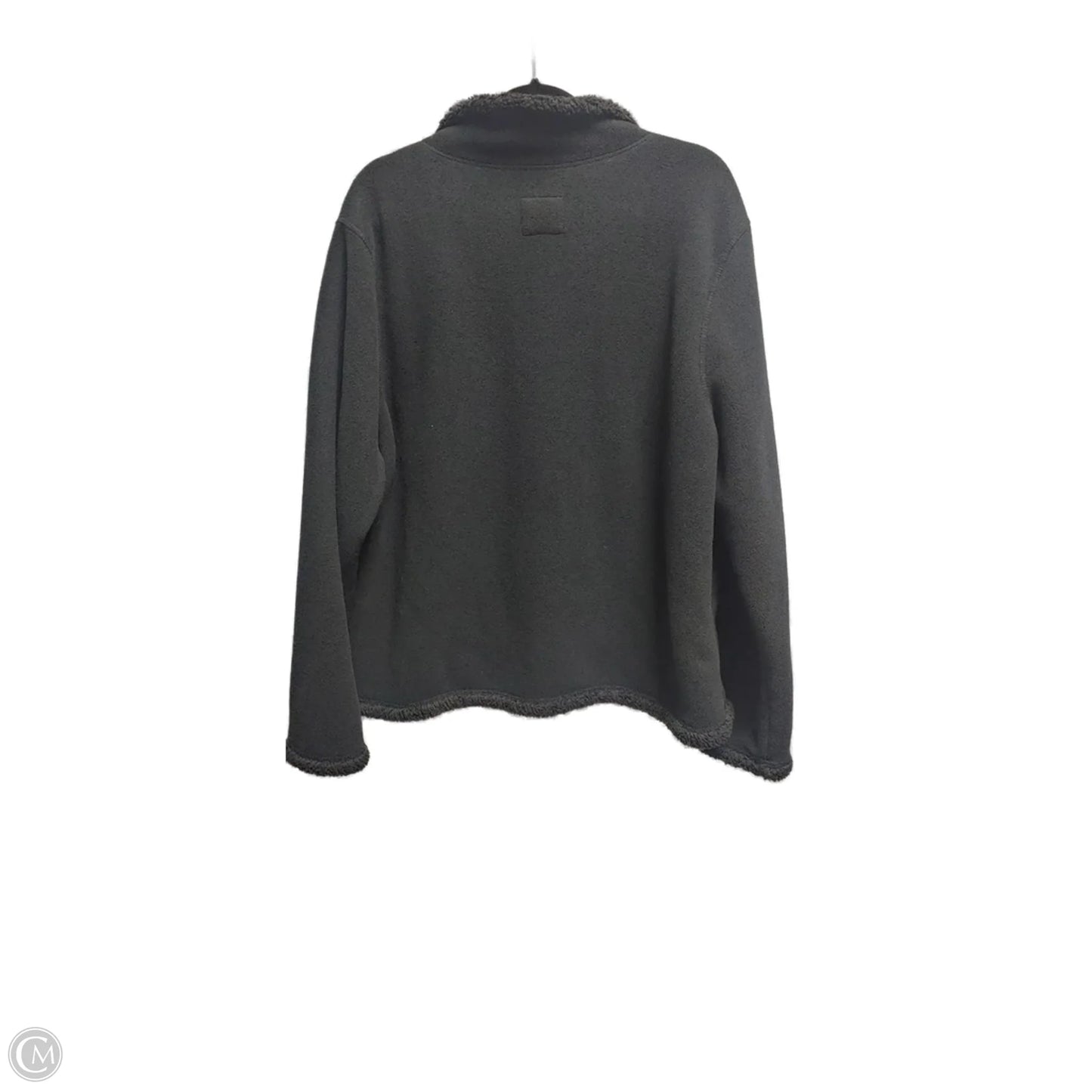 Sweatshirt Collar By Faded Glory In Black, Size: 2x