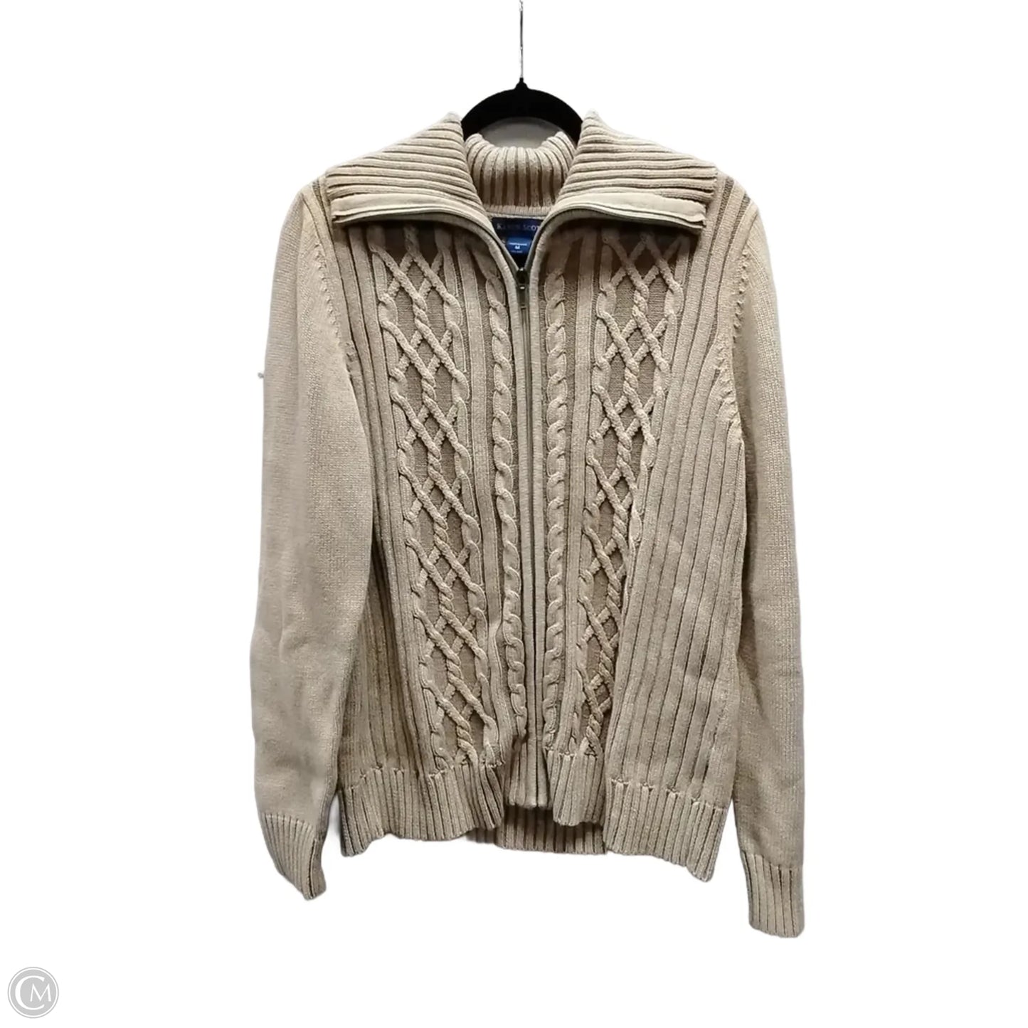 Jacket Other By Karen Scott In Tan, Size: M