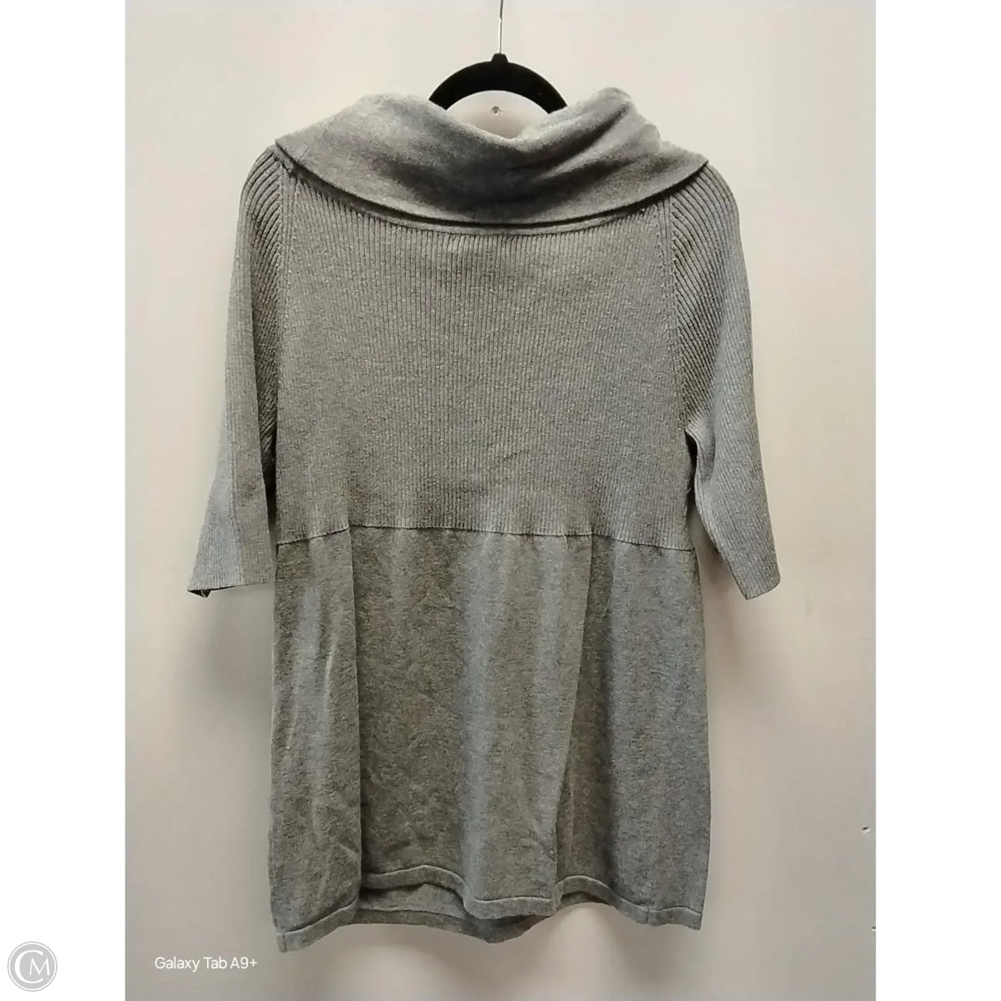 Dress Casual Midi By Hannah In Grey, Size: L