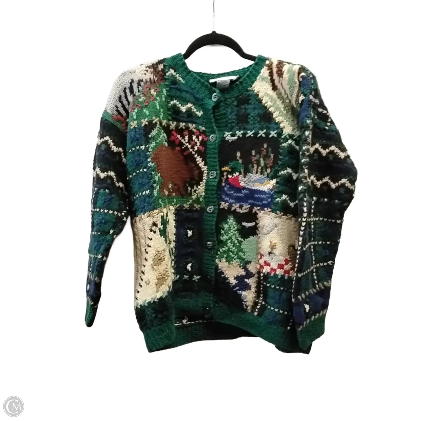 Sweater By Talbots In Multi-colored, Size: Sp
