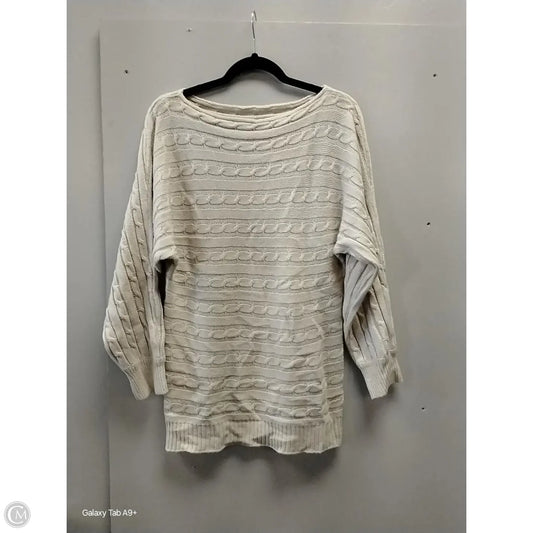 Sweater By Clothes Mentor In Beige, Size: M
