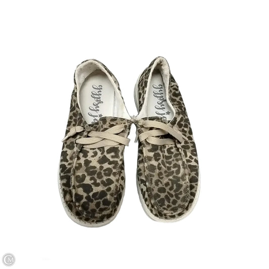 Shoes Flats By Gypsy Jazz In Animal Print, Size: 7
