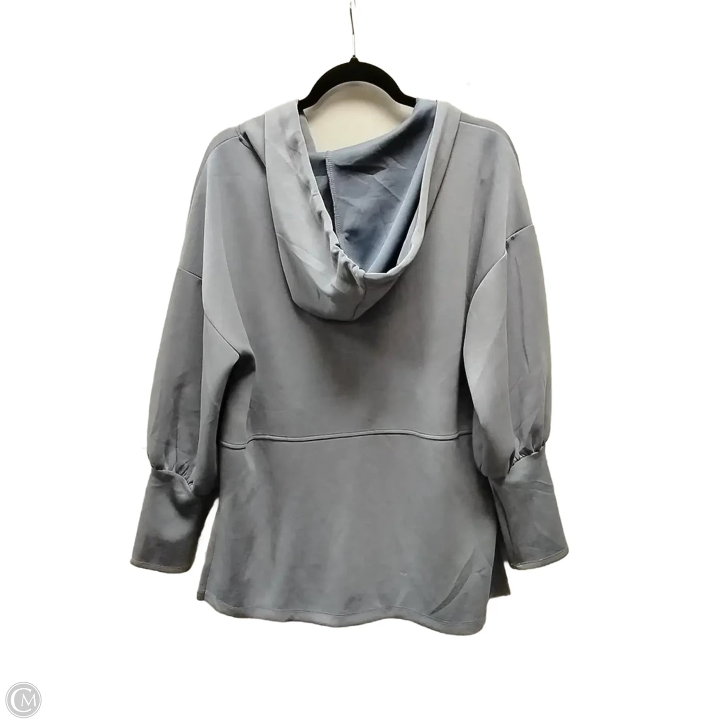 Athletic Sweatshirt Hoodie By Cable And Gauge In Purple, Size: L