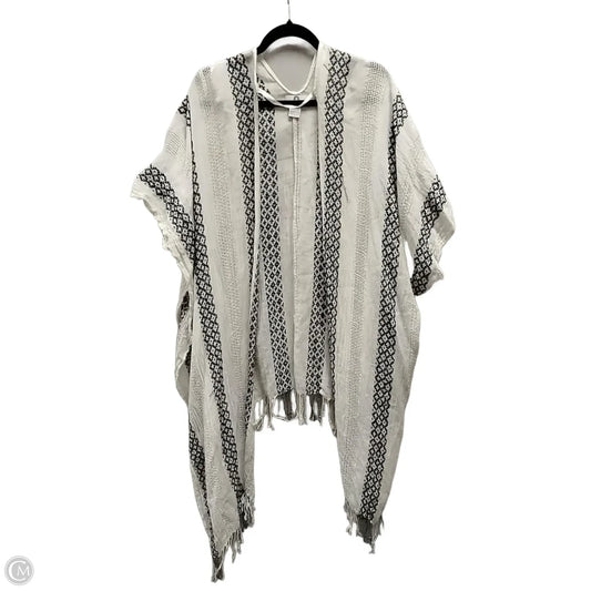 Shawl By Big Buddha In Geometric Pattern, Size: 0