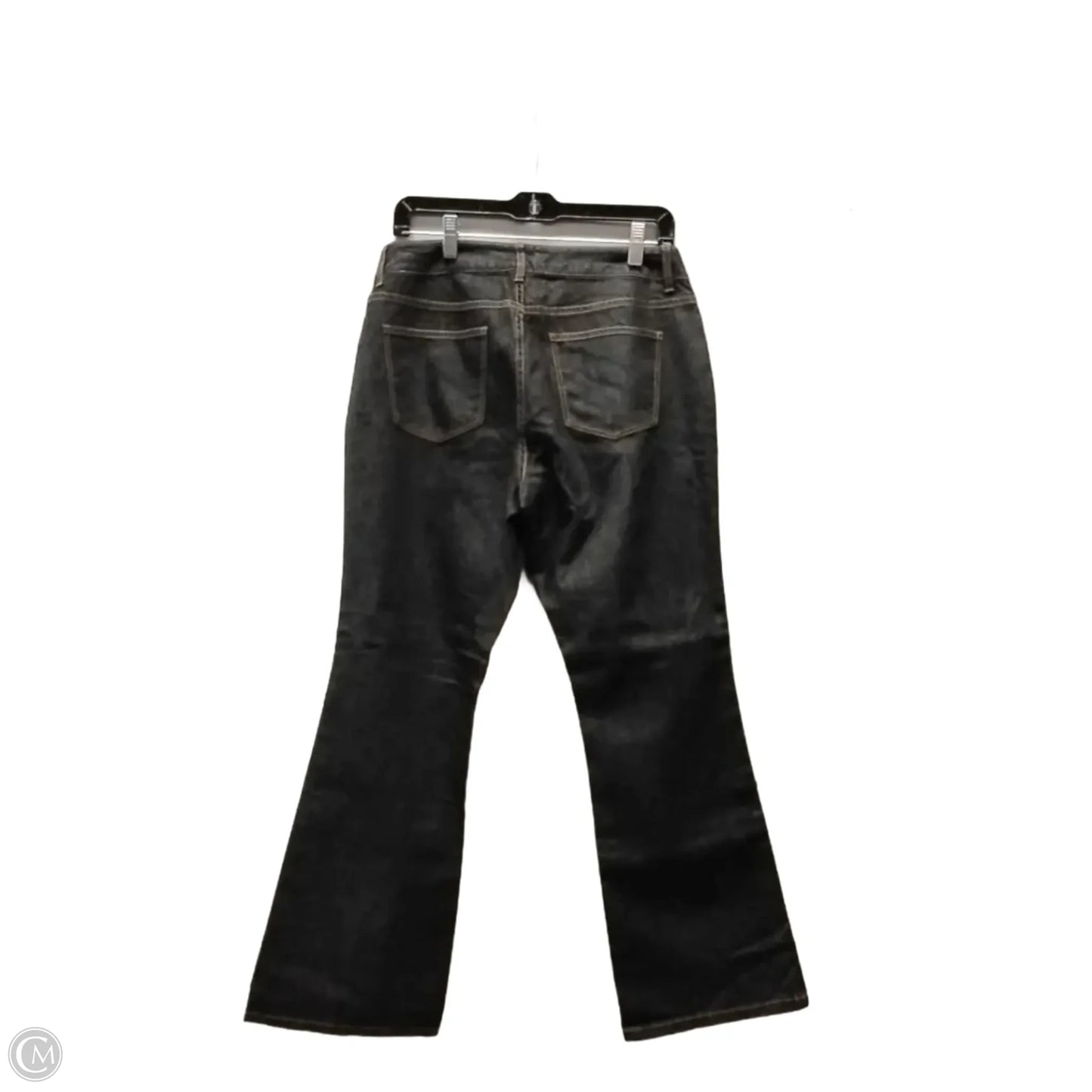 Jeans Boot Cut By Talbots In Black Denim, Size: 10