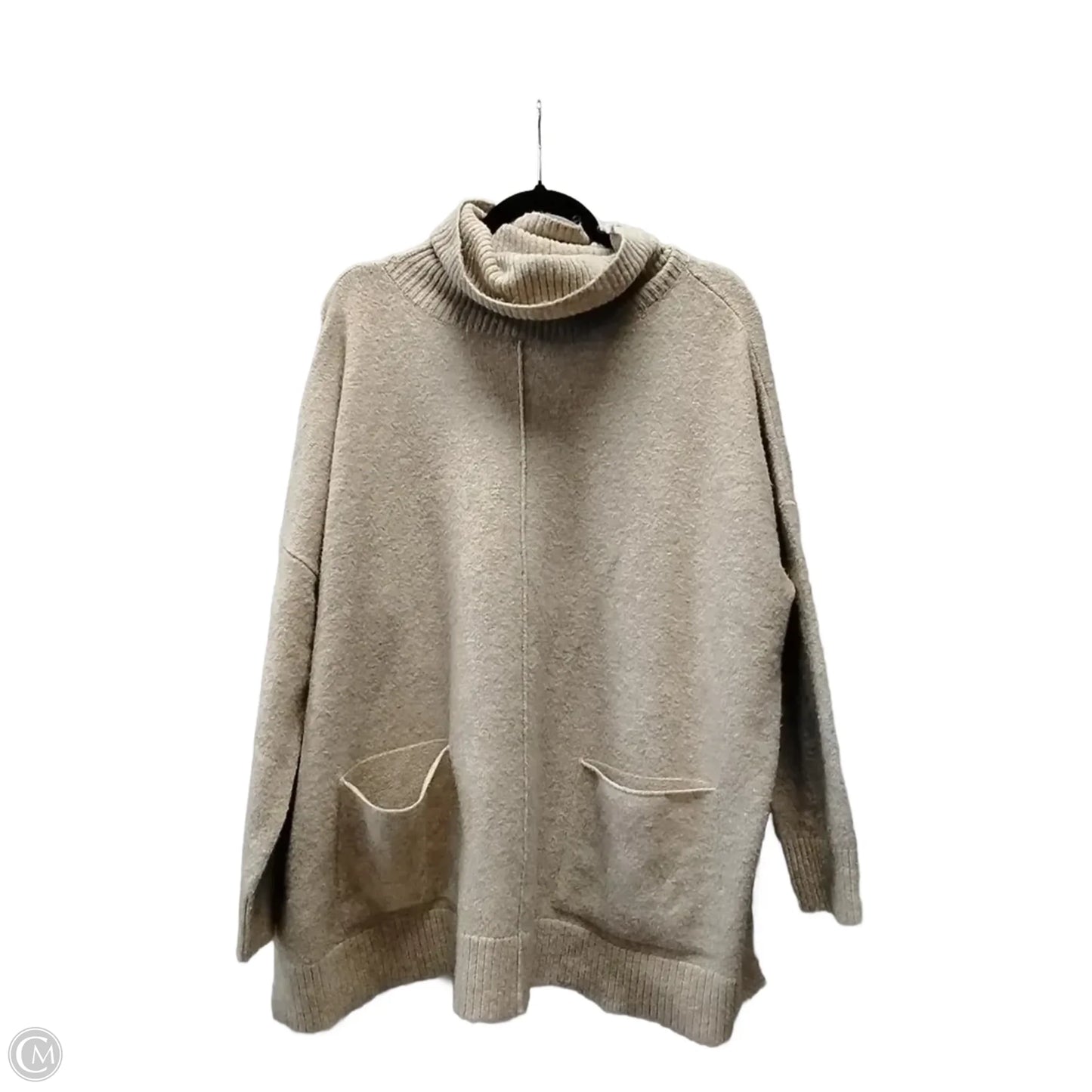 Sweater By Mudpie In Tan, Size: Onesize