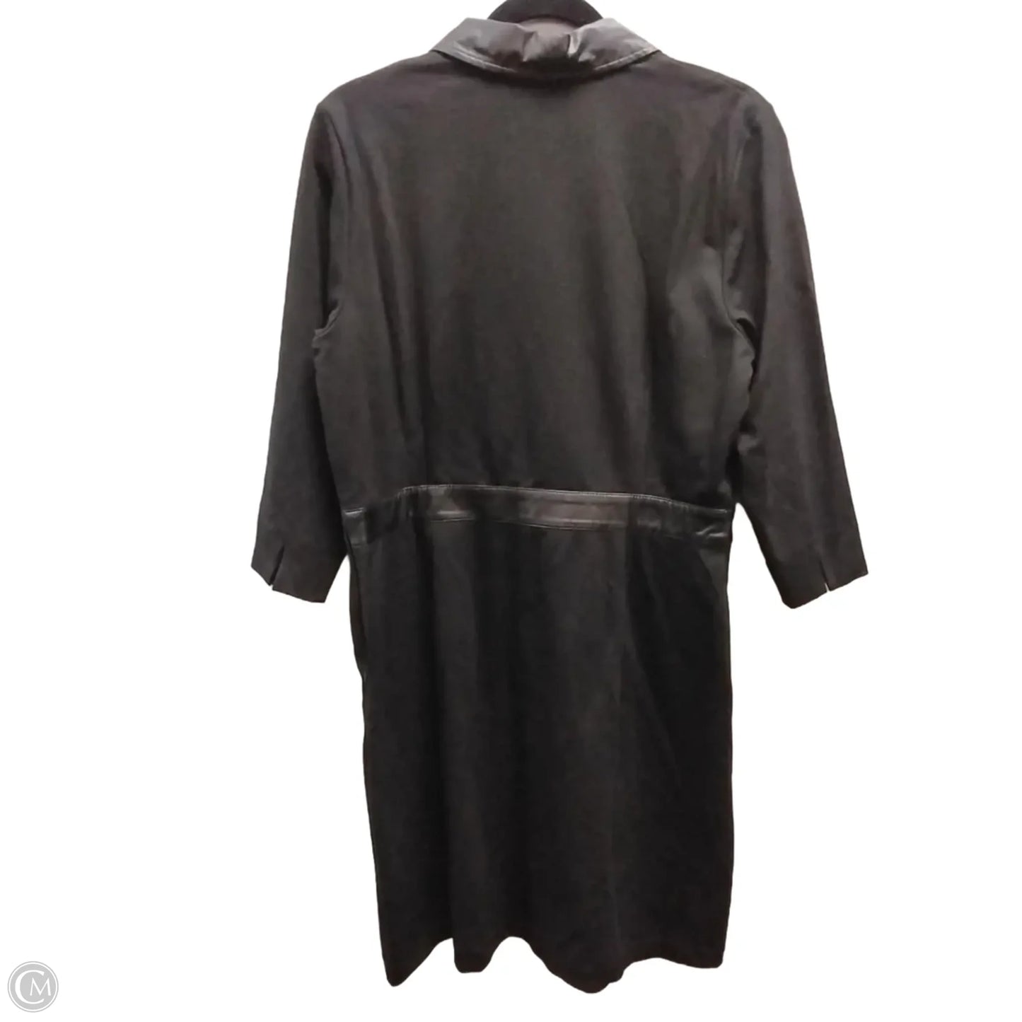 Dress Casual Midi By Talbots In Black, Size: 14p