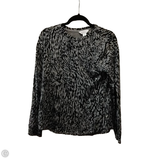 Top Long Sleeve By Liz Claiborne In Multi-colored, Size: Xs