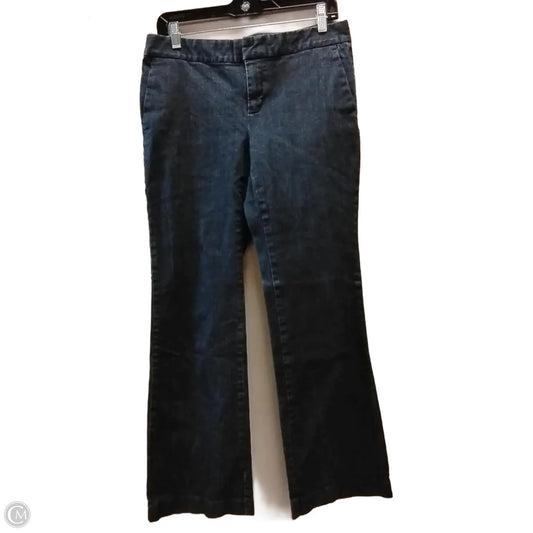 Jeans Wide Leg By Gap In Blue Denim, Size: 8