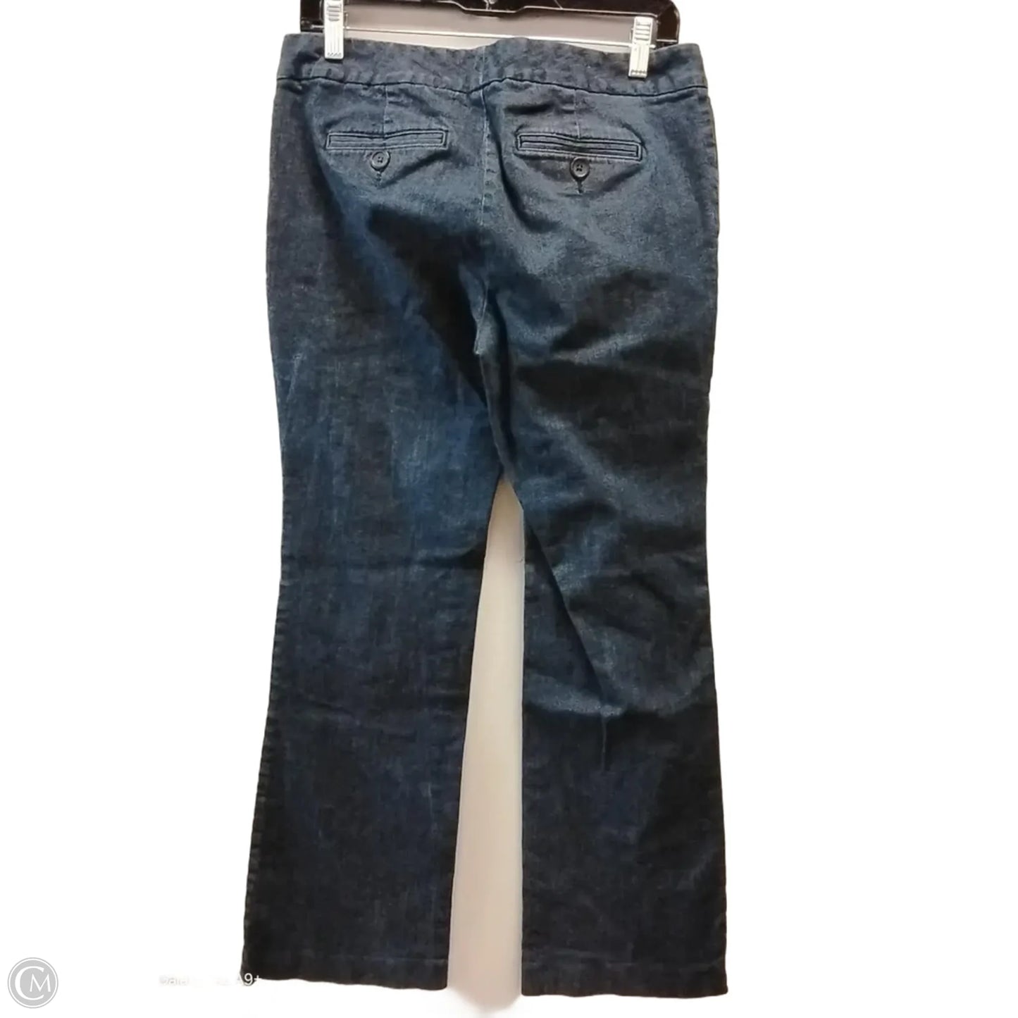 Jeans Wide Leg By Gap In Blue Denim, Size: 8