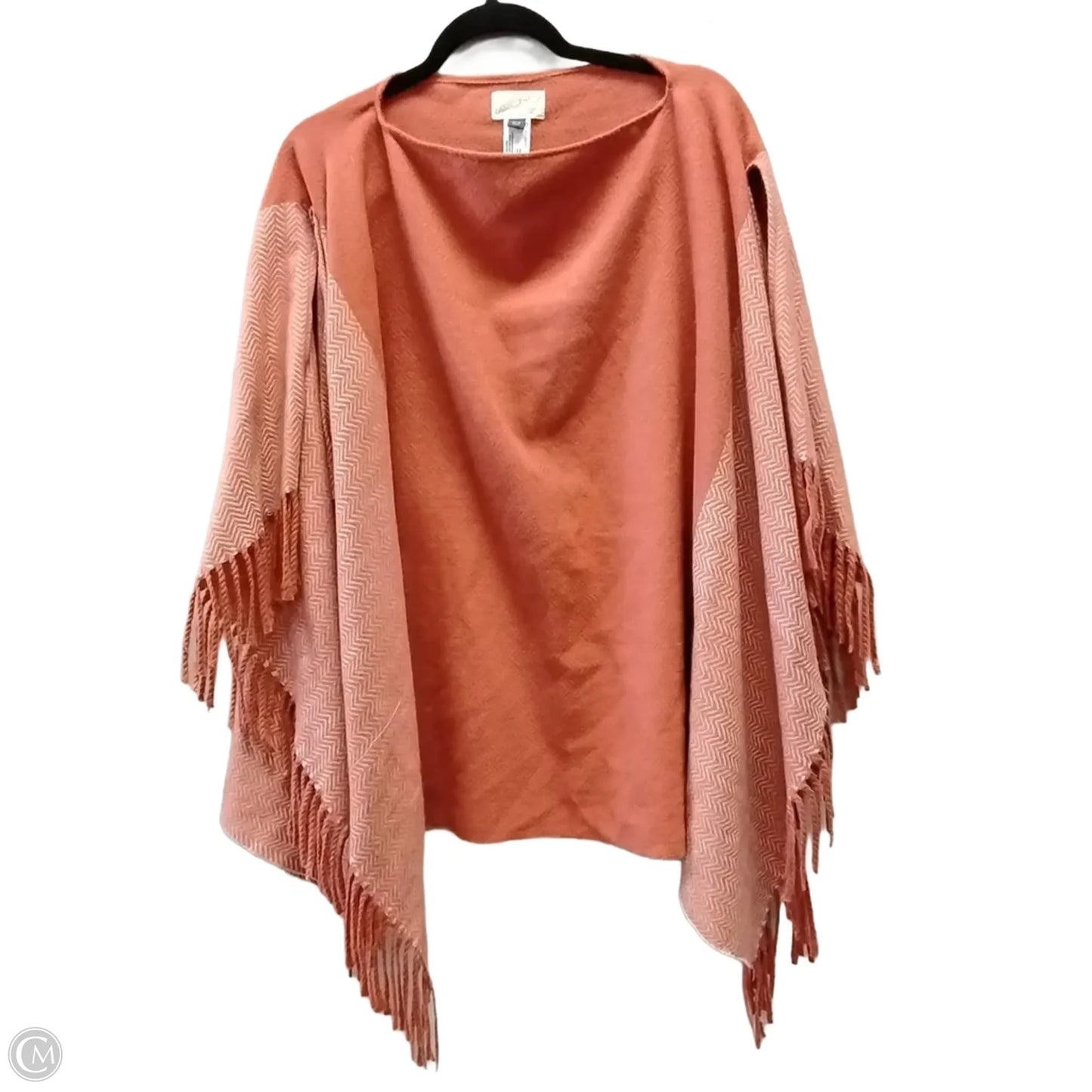 Poncho By Universal Thread In Orange, Size: Onesize