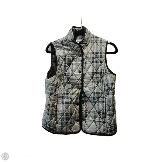 Vest Puffer & Quilted By Croft And Barrow In Grey, Size: S