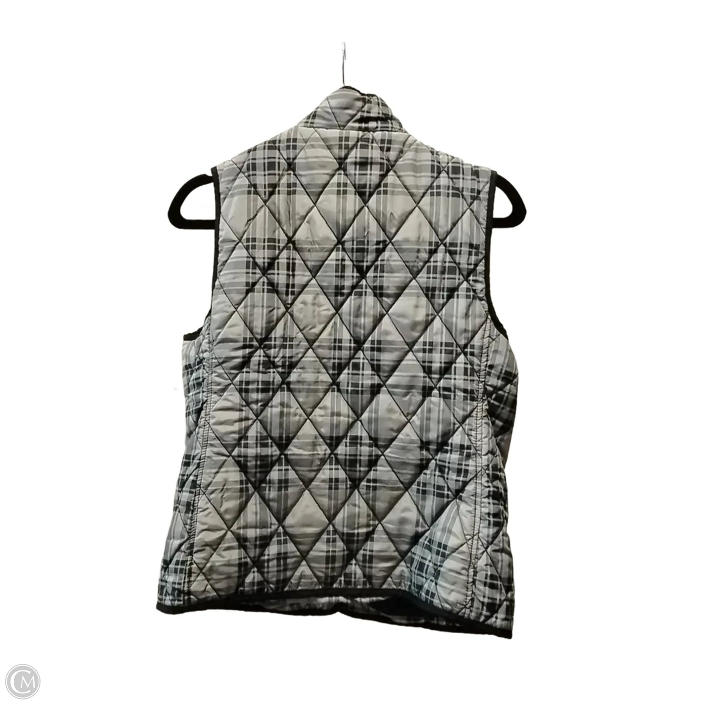 Vest Puffer & Quilted By Croft And Barrow In Grey, Size: S