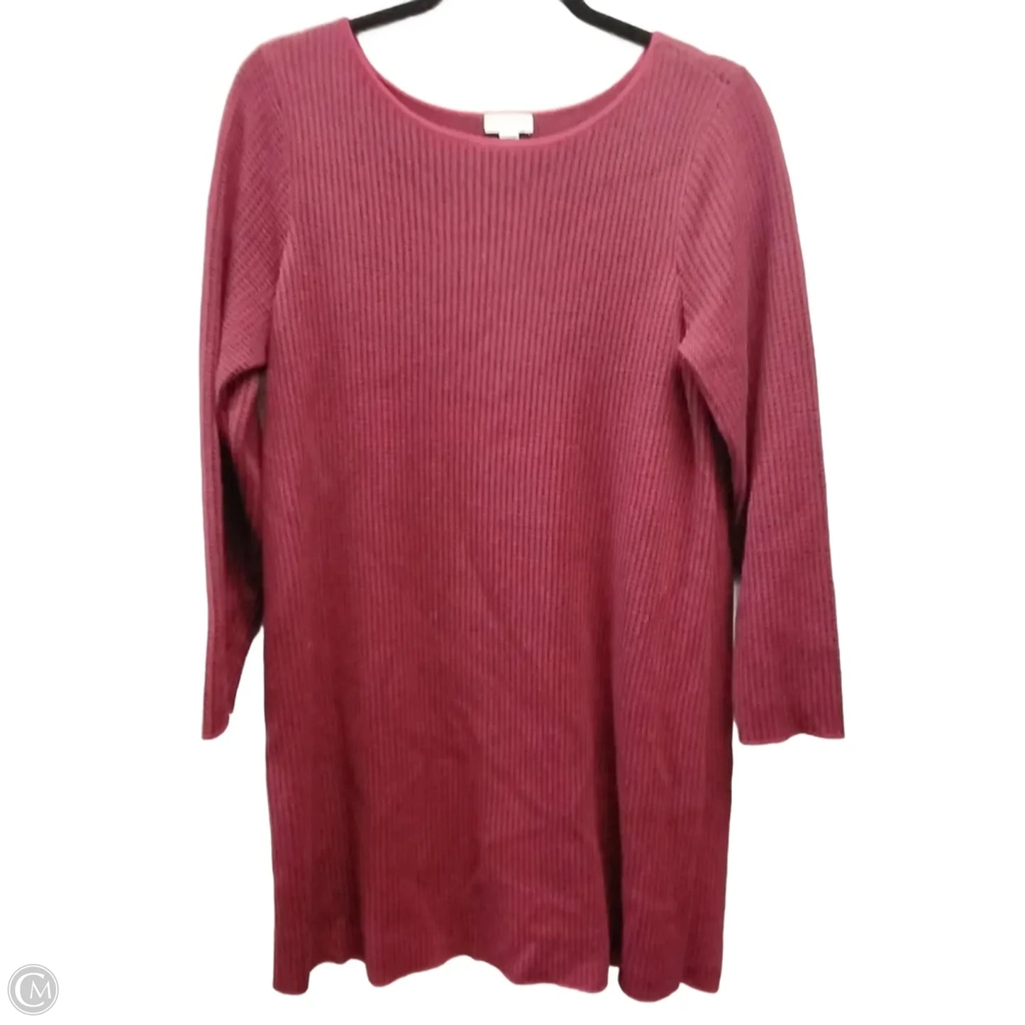 Dress Casual Midi By J. Jill In Red, Size: M