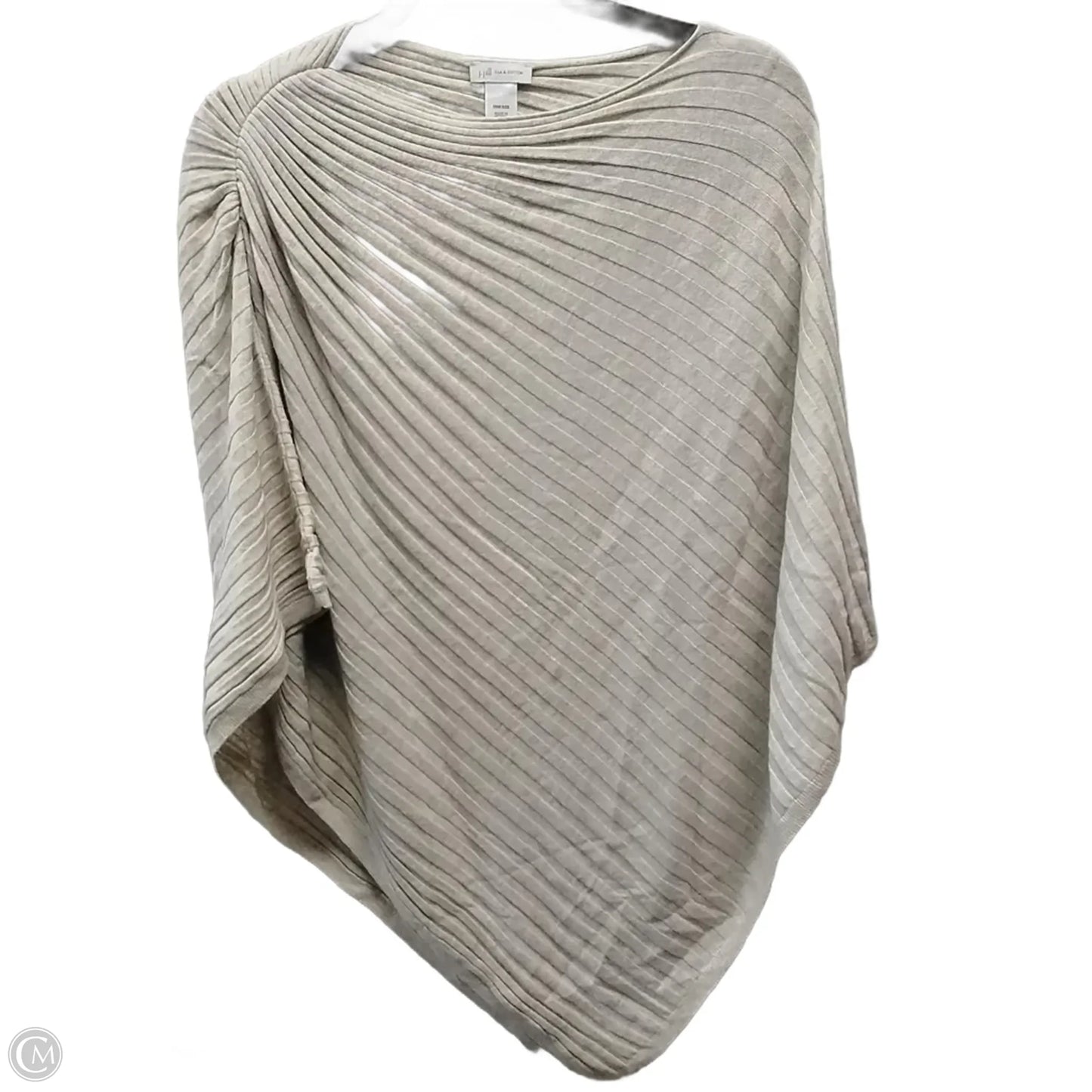 Poncho By J. Jill In Tan, Size: Onesize